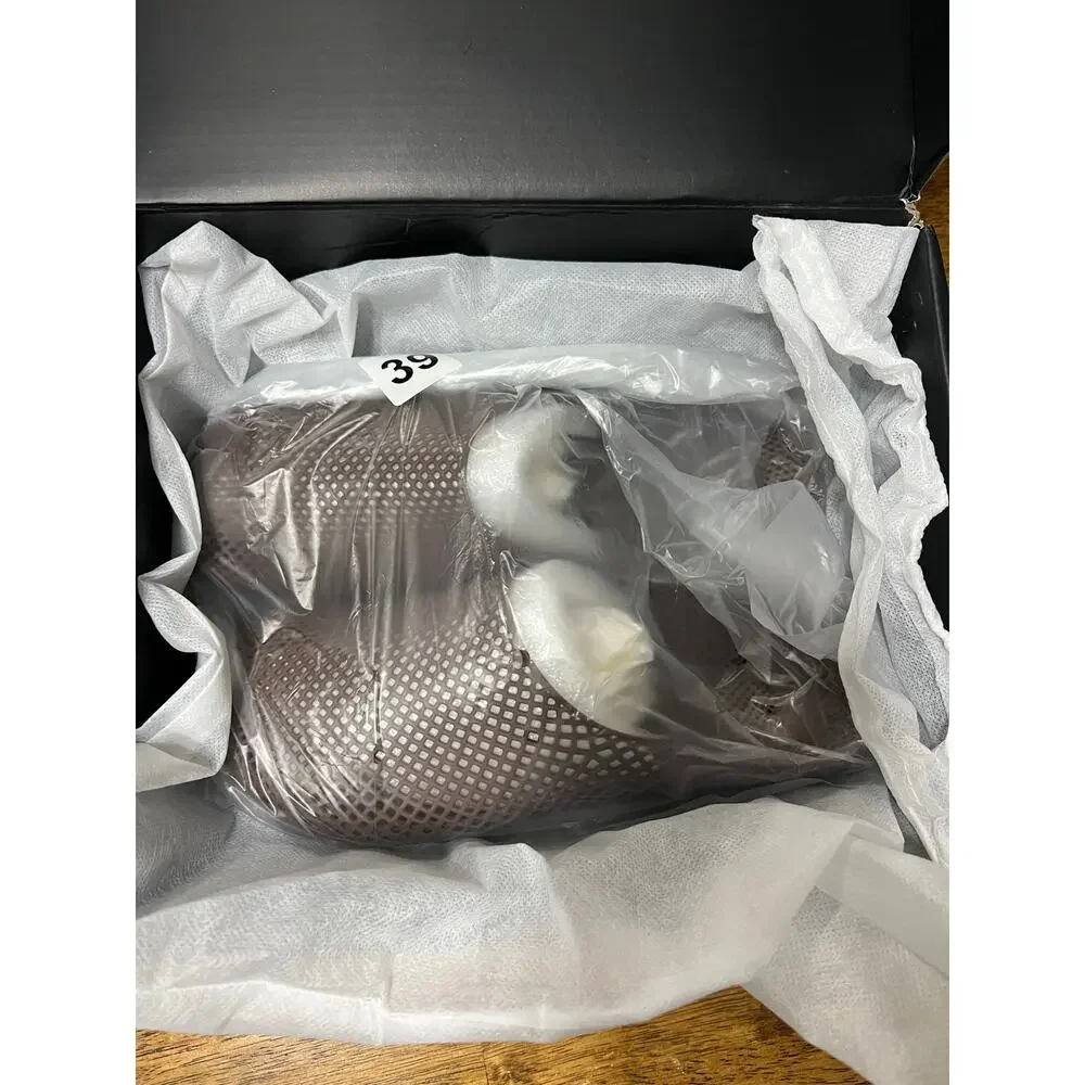 PollyFab AirPuff One 8 Brown 3D Printed Clog Slide Mule Hyper Air Cushioning NIB